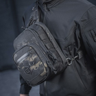 Однолямковий рюкзак Cross Bag Slim Elite Hex Multicam Black/Black - сумка військова - зображення 7