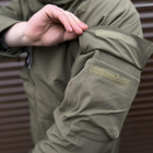 Чоловіча водонепроникна Куртка 2в1 HAN-WILD G8 Softshell із знімною Флісовою підкладкою олива розмір M - зображення 2