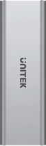Przenośna obudowa Unitek S1201A do SSD SATA M.2 - USB-C Space Grey (4894160036780) - obraz 2