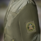 Шеврон нашивка на липучці Військовий шпиталь Миколаїв хакі 8 см - зображення 3