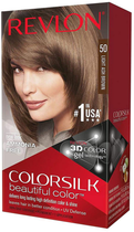 Farba kremowa bez utleniacza do włosów Revlon Colorsilk Ammonia Free 50 Light Ash Brown 60 ml (309978695509)