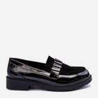 Damskie loafersy S.Barski HY317 40 Czarne (5905677681345)