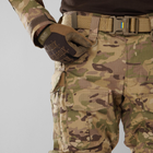 Тактичні штурмові штани UATAC Gen 5.2 3XL Мультикам Степ з наколінниками - зображення 11
