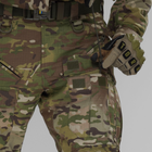 Тактичні штурмові штани UATAC Gen 5.4 XXL Multicam з наколінниками - зображення 4