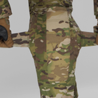 Тактичні штурмові штани UATAC Gen 5.4 XXL Multicam з наколінниками - зображення 5