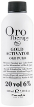 Освітлювач для волосся Fanola Oro Therapy 24k Gold Activator Oro Puro 6% 20 Vol. 150 мл (8032947865185)