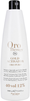 Rozjaśniacz Fanola Oro Therapy 24k Gold Activator Oro Puro 12% 40 Vol. 1000 ml (8032947864706)