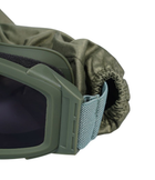 Тактические очки E-Tac WT-12 с 3 парами сменных линз + чехол Green (3_03340) - изображение 4