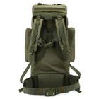 Рюкзак тактический Eagle A21 с каркасом 70L Green (3_02389) - изображение 3
