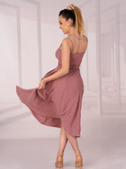 Sukienka letnia damska midi Merribel Molinen XL Różowa (5907621620752) - obraz 5