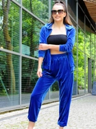 Спортивний костюм жіночий Merribel Klindey M Блакитний (5907621631895) - зображення 1