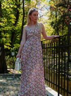 Sukienka letnia Merribel Flolala L/XL Różówa (5907621631772) - obraz 3