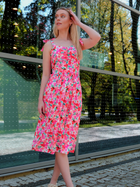 Sukienka letnia damska Merribel Bibi One size Różowa (5907621631543) - obraz 3