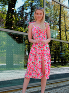 Sukienka letnia damska Merribel Bibi One size Różowa (5907621631543) - obraz 4