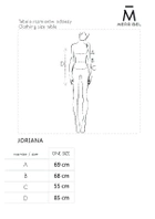 Sukienka sweterkowa damska Merribel Joriana One size Czarna (5907621629434) - obraz 5