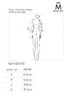 Пуловер жіночий Merribel Natherin One size Рожевий (5907621627935) - зображення 5