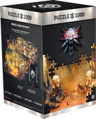 Puzzle Good Loot Wiedźmin Playing Gwent 1000 elementów (5908305231448) - obraz 2