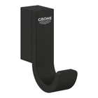 Крючок настенный одинарный GROHE Selection прямоугольный металлический черный 41216KF0