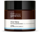 Żel do twarzy Skin Chemists London Generics Aloe Vera Restoring Night Gel Cream 23% Active Complex 50 ml (8436559340243) - obraz 2