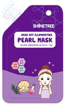 Kremowa maska do twarzy Shinetree Pearl Wash Off Illuminating Mask 15 ml (8809120647971) - obraz 1