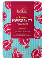 Maseczka do twarzy na tkaninie Soleaf So Delicious Pomegranate Mask Sheet Firming 25 g (8809389032853) - obraz 1
