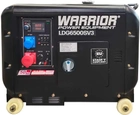 Генератор дизельний Warrior Silent 5500 Вт 5/5.5 кВт (LDG6500SV3-EU) - зображення 2