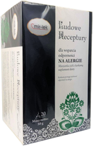 Чай Mirlek Народные рецепты от аллергии 20 шт (5906660437611) - изображение 1