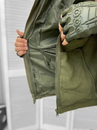 Армейская куртка софтшел elit proff Олива XL - изображение 6