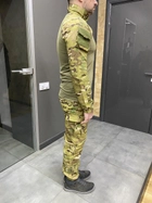Військова форма (убакс + штани), котон (бавовна), Мультикам, розмір L, форма ЗСУ, тактичний одяг - зображення 3