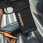 Магазин для AR10 Magpul Чорний із вікном на 25 п PMAG 25 GEN M3 SR25/M110 7.62x51mm / .308 Winchester (MAG292) - зображення 9