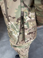 Куртка тактична зимова Softshell, Wolftrap, Мультикам, розмір L, тепла зимова куртка для військових софтшелл - зображення 7