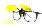 Полярізаційна накладка на окуляри (чорна) - зображення 14