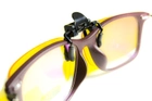 Полярізаційна накладка на окуляри (жовта) - зображення 13