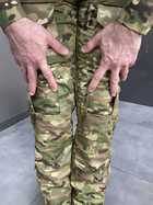 Штани тактичні Yakeda Combat, Мультикам, розмір L, з пазами під наколінники, військові штани - зображення 7