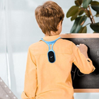 Розумний коректор постави для спини з вібрацією Posture training device USB Синій (KG-10174) - зображення 5