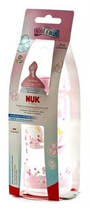 Пляшка для годування Nuk Biberon First Choice Rosa Silicona 1 M 300 мл (4008600101413) - зображення 1