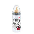 Butelka do karmienia Nuk Baby Bottle First Choice PP Mickey Mouse M Latex Niebieski 300ml (4008600386438)