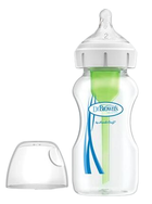 Butelka do karmienia Dr. Brown's Wide Mouth Teat Bottle 2 Level Options 270ml (72239318034) - obraz 1