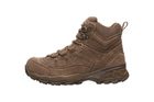 Чоловічі високі черевики Mil-Tec Squad Boots 5 brown демісезонні на шнурівці для туризму і походів польові з натуральної замші посилений носок і п'ята 40 - зображення 5