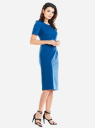 Sukienka ołówkowa damska z rozcięciem Awama A252 106684 S Niebieska (5902360534643) - obraz 4