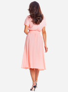 Sukienka trapezowa damska Awama A296 106796 XL Różowa (5902360540224) - obraz 2