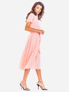 Sukienka trapezowa damska Awama A296 106796 XL Różowa (5902360540224) - obraz 3