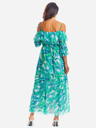 Sukienka trapezowa damska Awama A311 106846 XL Zielona (5902360542143) - obraz 2