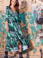 Sukienka trapezowa damska Awama A322 106876 XL Zielona (5902360544604) - obraz 6