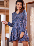 Плаття жіноче Awama A470 1220677 XL Синє (5902360564541) - зображення 6