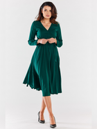 Плаття жіноче Awama A471 1220682 M Темно-зелене (5902360564725) - зображення 4
