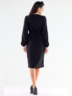 Плаття жіноче Awama A523 1220725 XL Чорне (5902360571723) - зображення 2