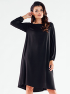 Плаття жіноче Awama A524 1220728 XL Чорне (5902360571846) - зображення 1