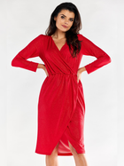 Sukienka trapezowa damska Awama A548 1259695 XL Czerwona (5902360574069) - obraz 1