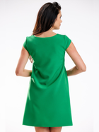 Sukienka trapezowa damska elegancka Awama A570 1414553 L Zielona (5902360579194) - obraz 2